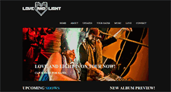 Desktop Screenshot of loveandlightmusic.net